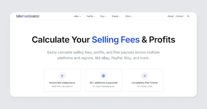 SellerFeesCalculator gallery image
