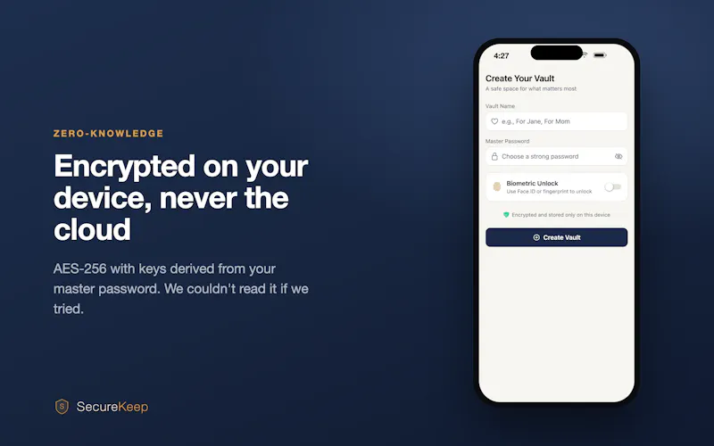 SecureKeep screenshot 5