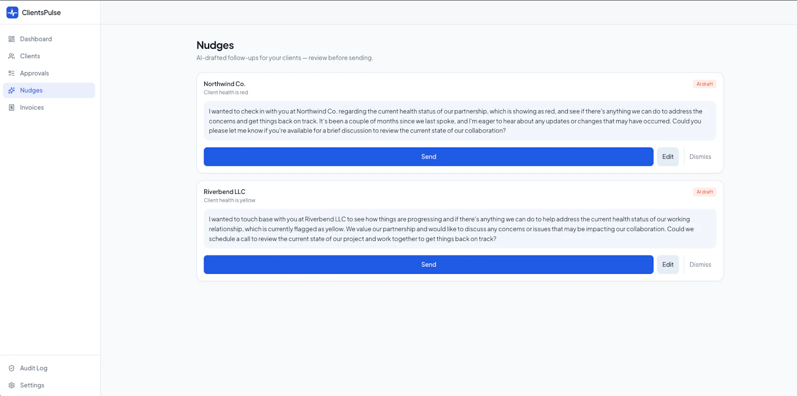 ClientsPulse screenshot 3