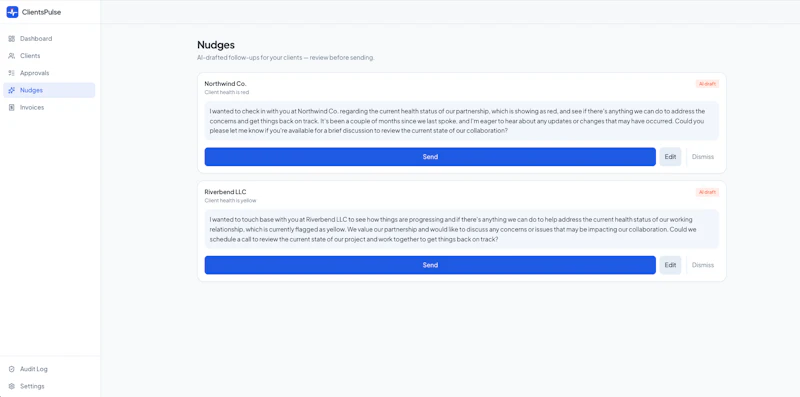 ClientsPulse screenshot 3