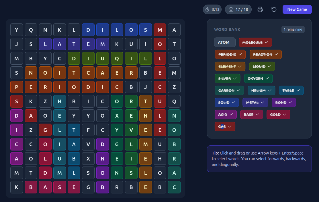 Free Word Search Games gallery image