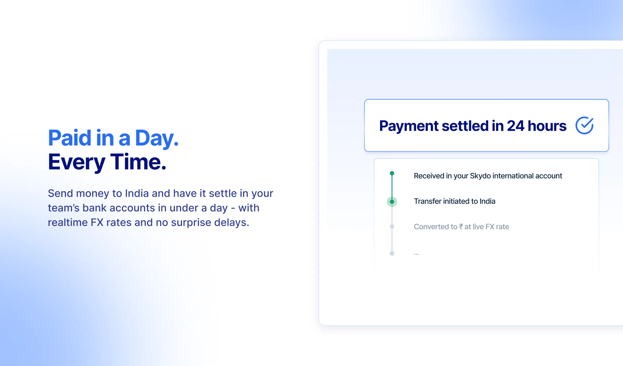 Skydo Payouts gallery image