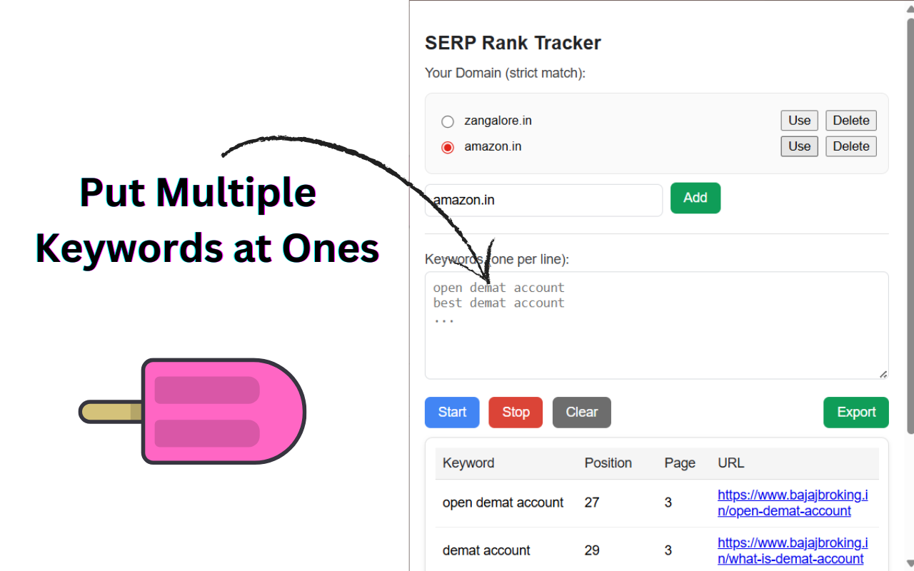 Keyword Rank Tracker (SERP Rank Tracker) gallery image