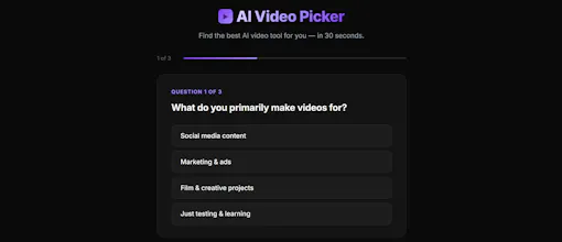 AI Video Picker gallery image