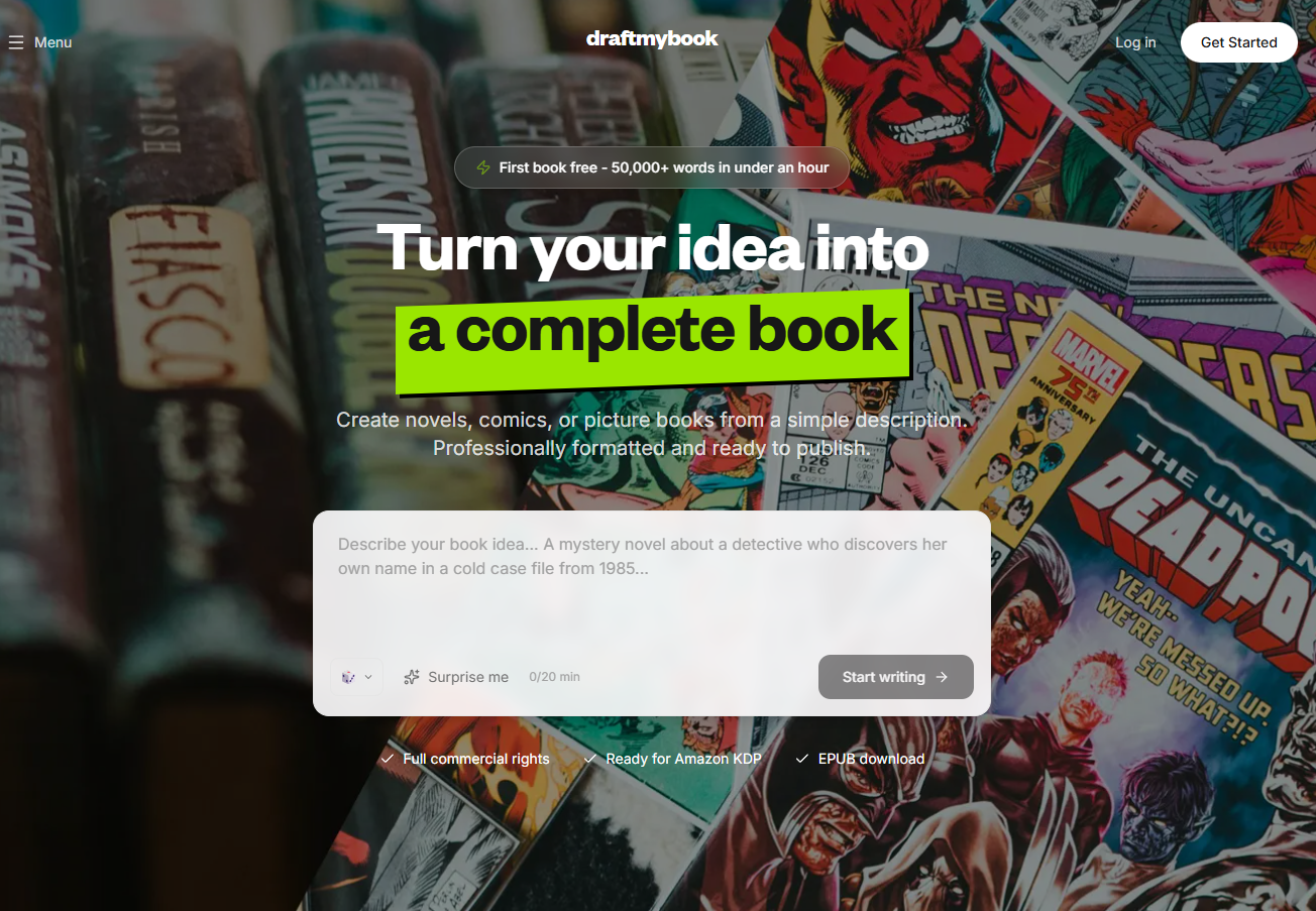 draftmybook gallery image