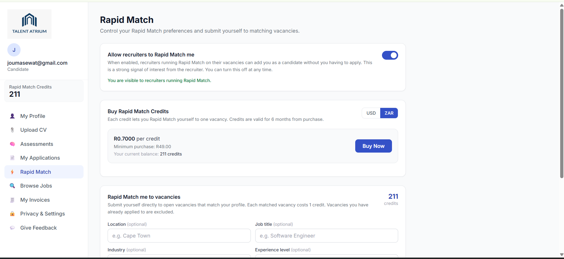 Talent Atrium gallery image