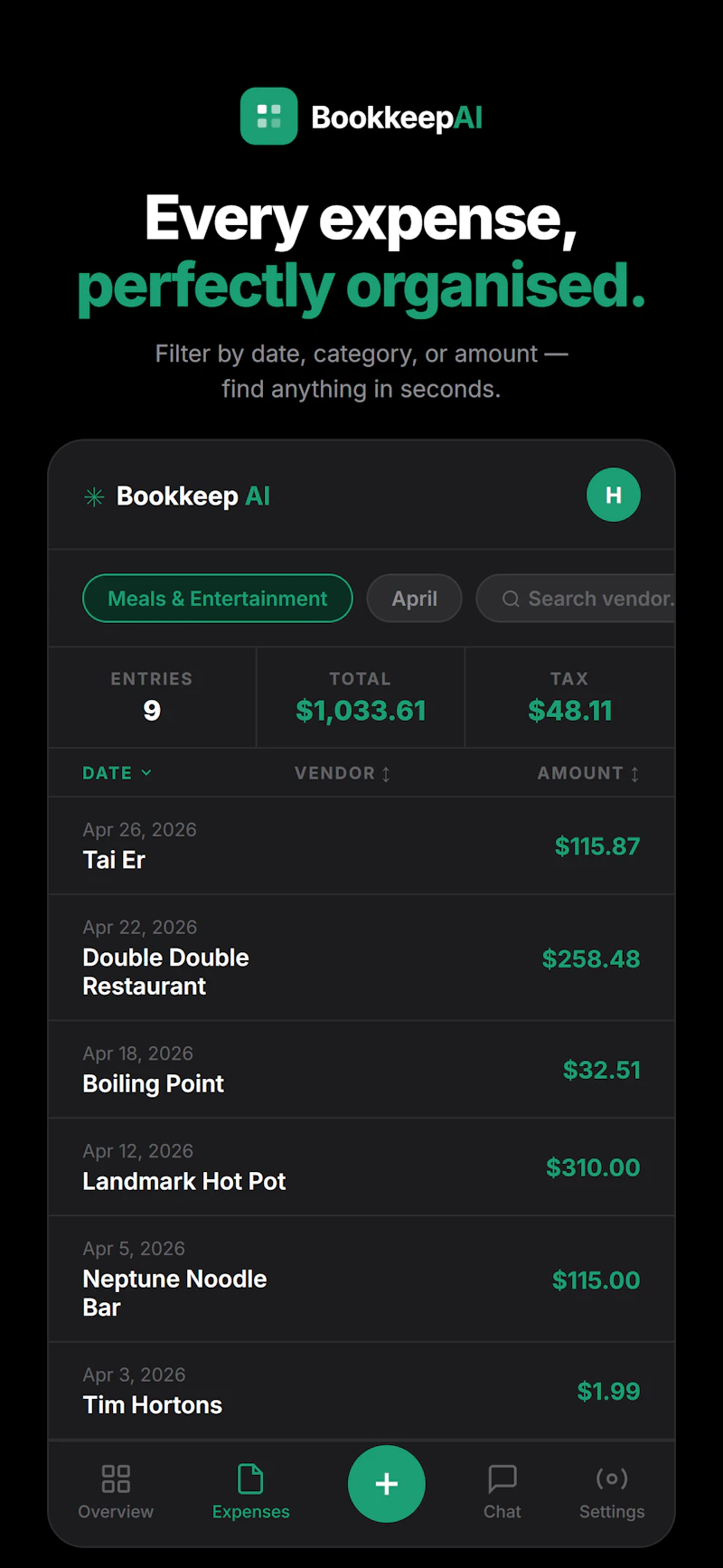 BookkeepAI screenshot 6