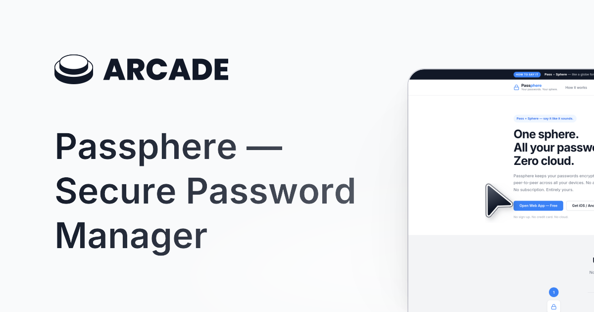 Passphere - Secure Password Manager gallery image