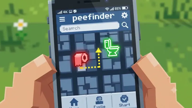 PeeFinder screenshot 1 (video preview)