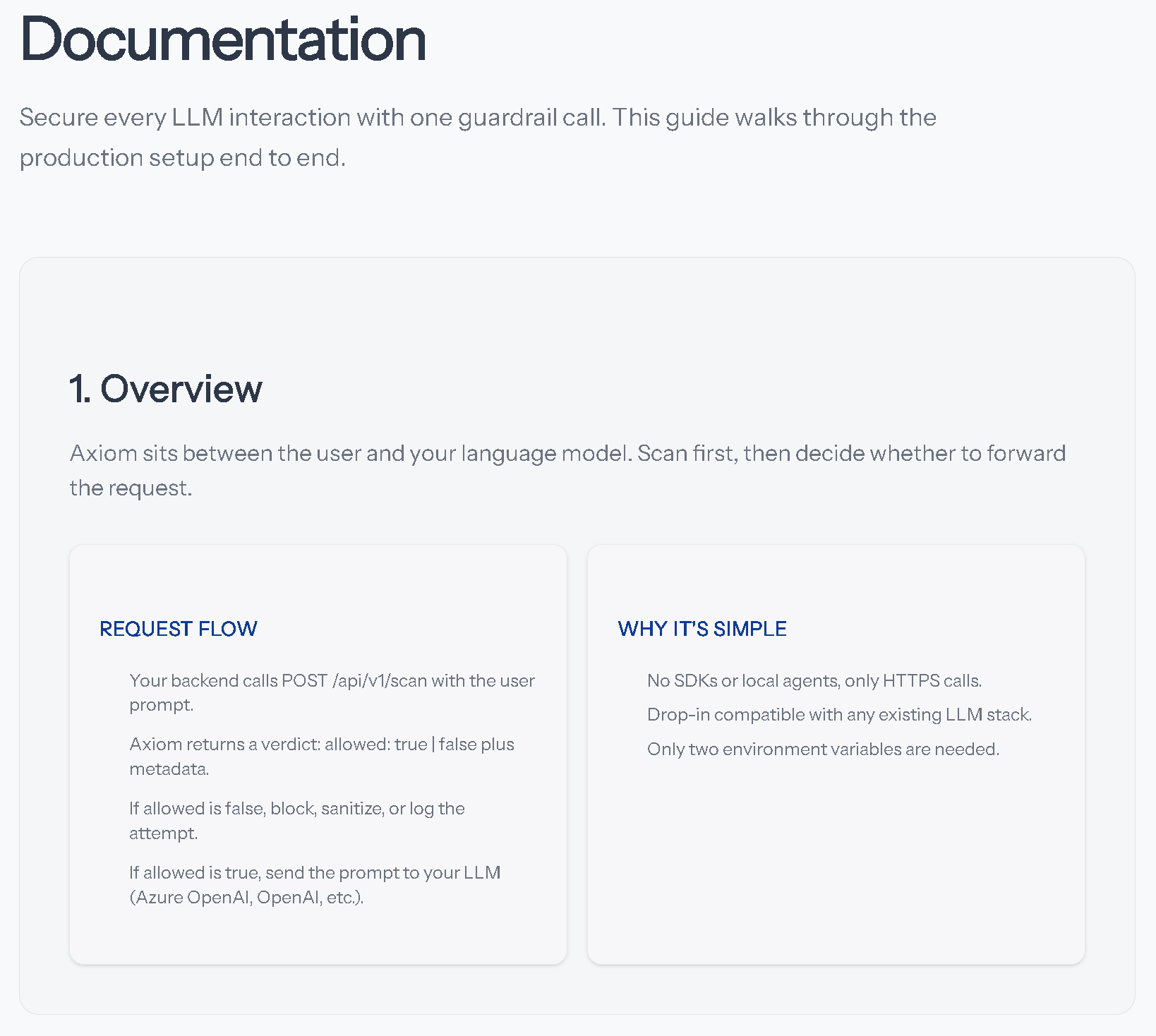 Axiom - Screenshot 4 showing product features and functionality