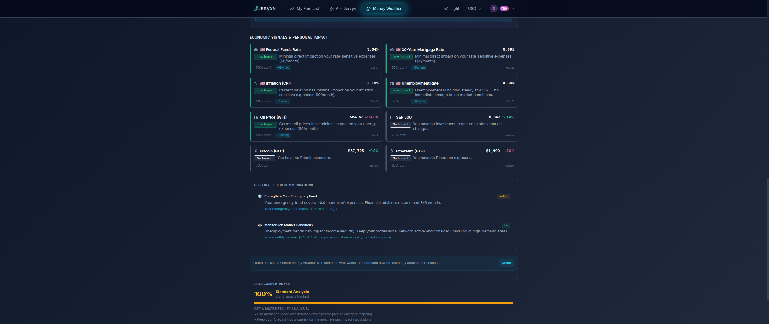 Jervyn - Screenshot 5 showing product features and functionality