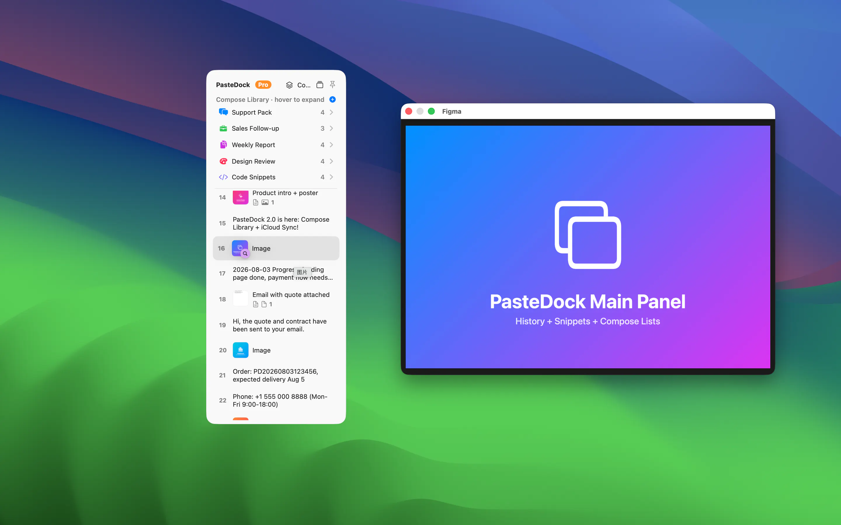 PasteDock gallery image