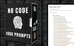 1000+ No Code Prompts Template media 1