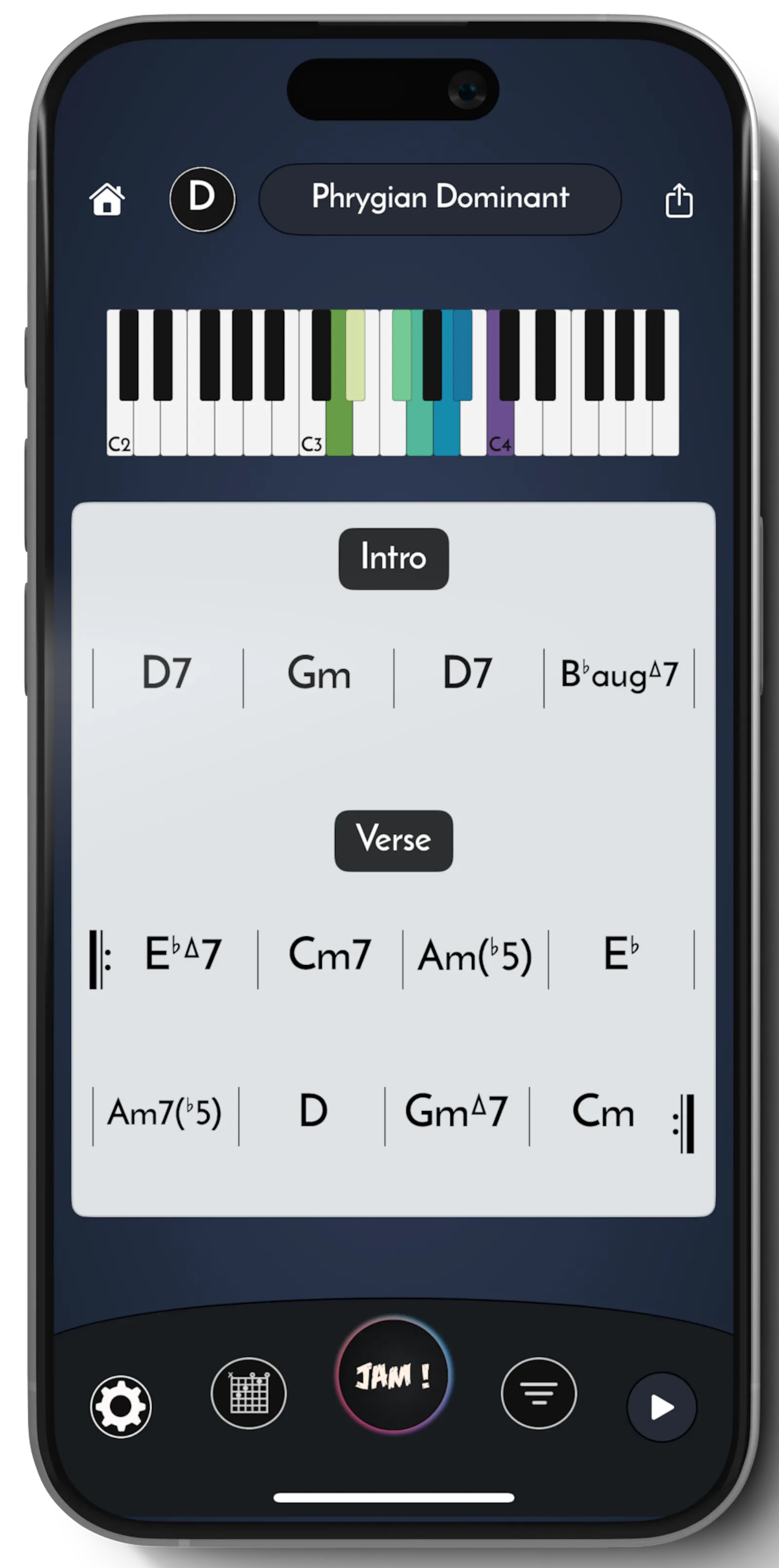 Jam Lab: Chord Progressions screenshot 2