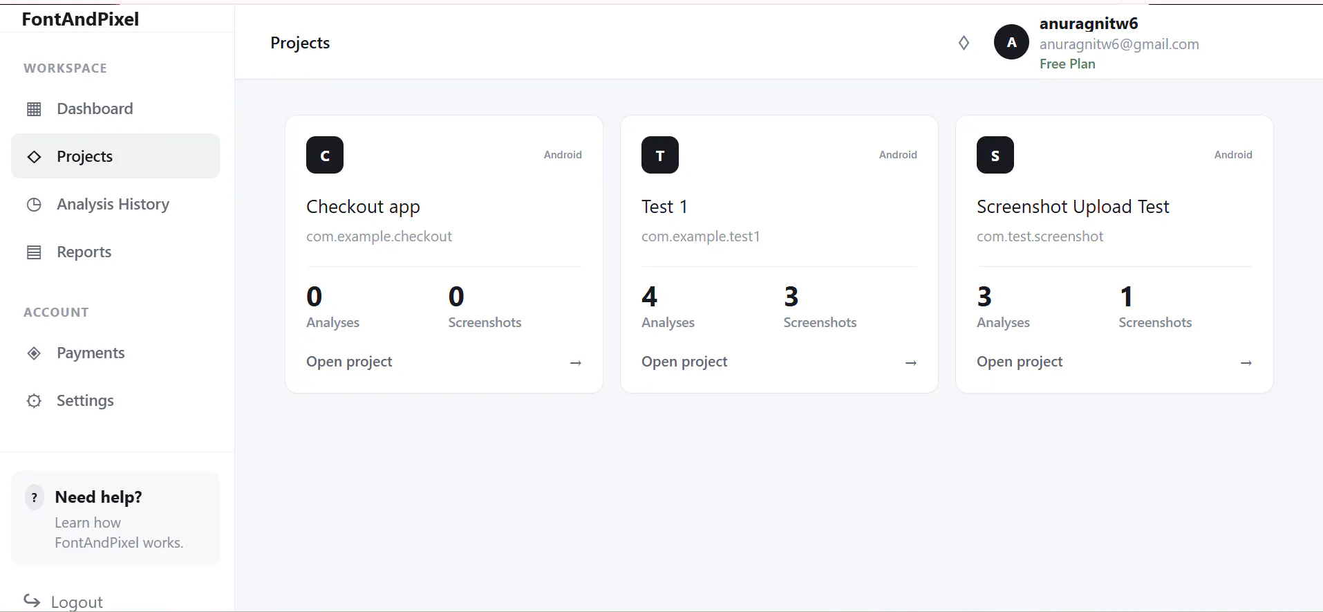 FontAndPixel — Precision UI review gallery image