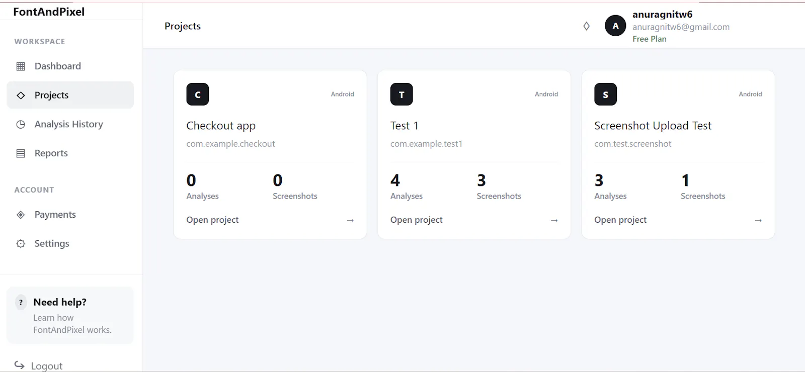 FontAndPixel — Precision UI review screenshot 4