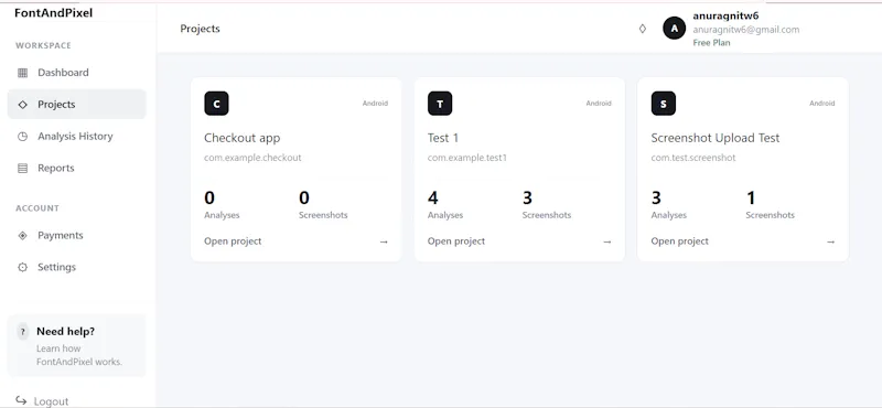 FontAndPixel — Precision UI review screenshot 4