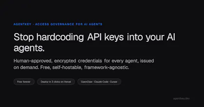 AgentKey — Agent Access Management gallery image