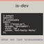 is-dev