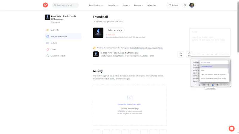 Zapp Note - Quick, Free & Offline notes screenshot 4
