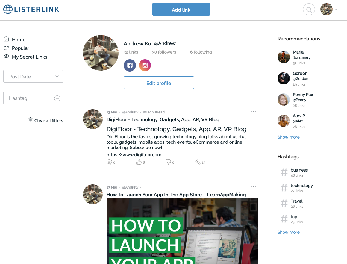 ListerLink gallery image