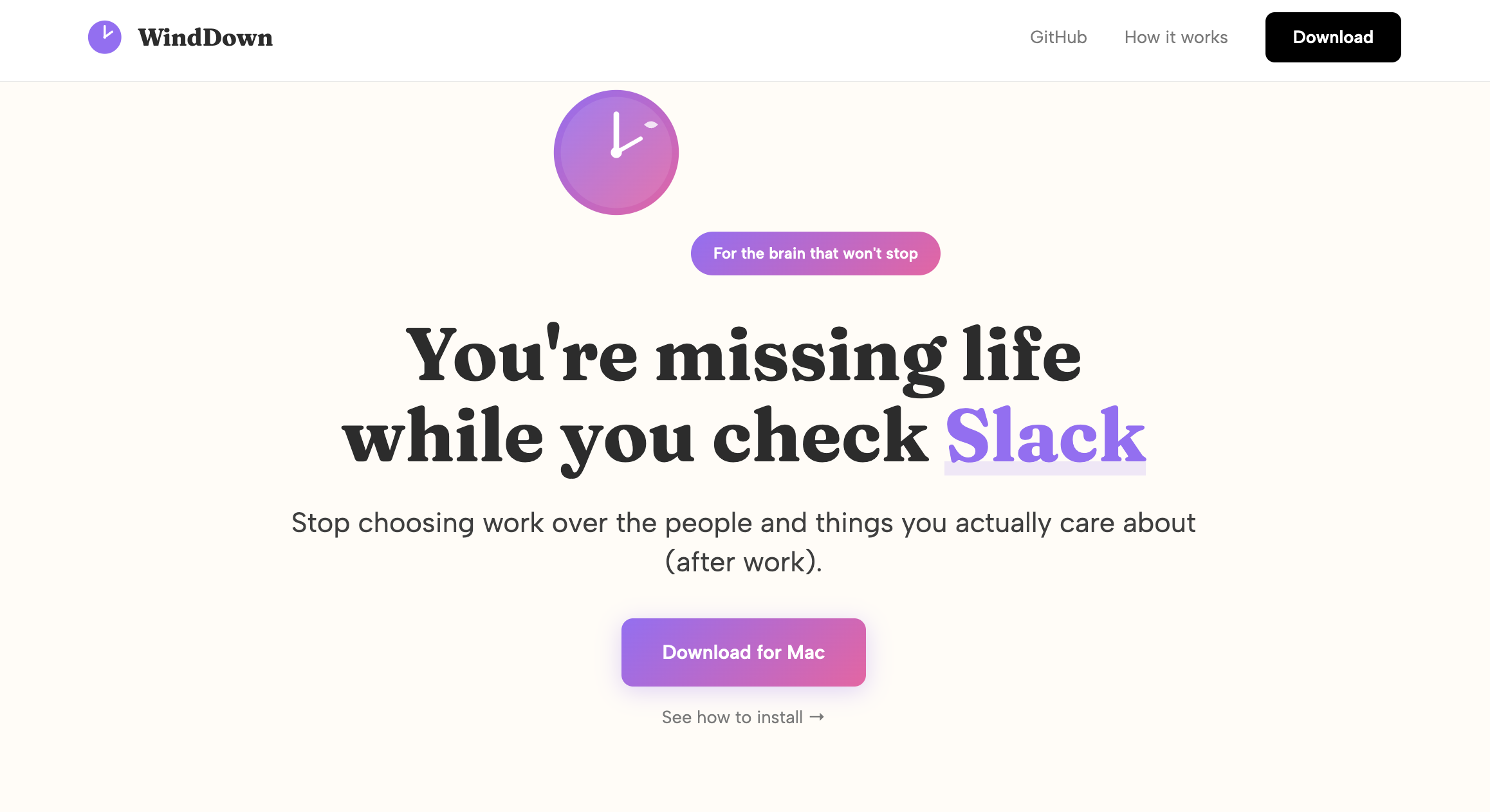 WindDown  gallery image