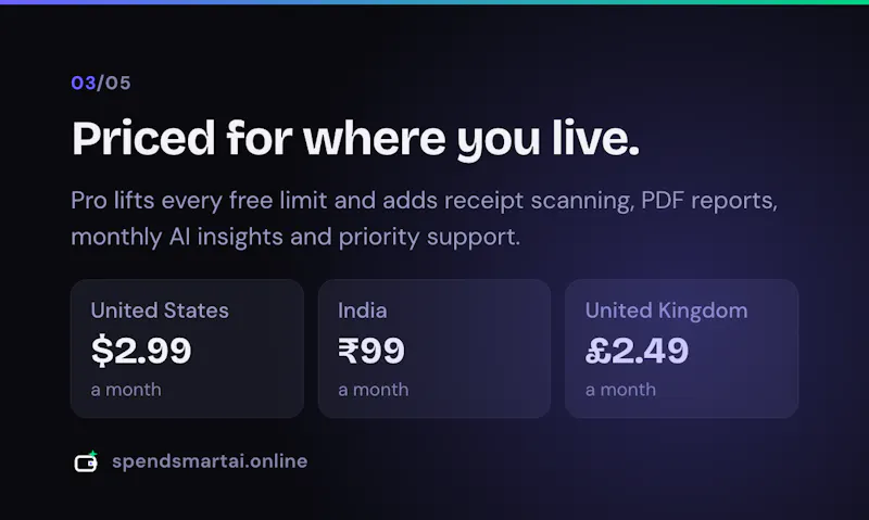 SpendSmart AI screenshot 5