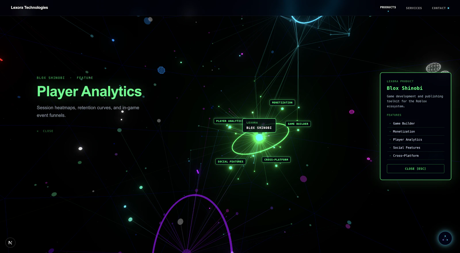 3D Neural Landing Page Kit screenshot 6