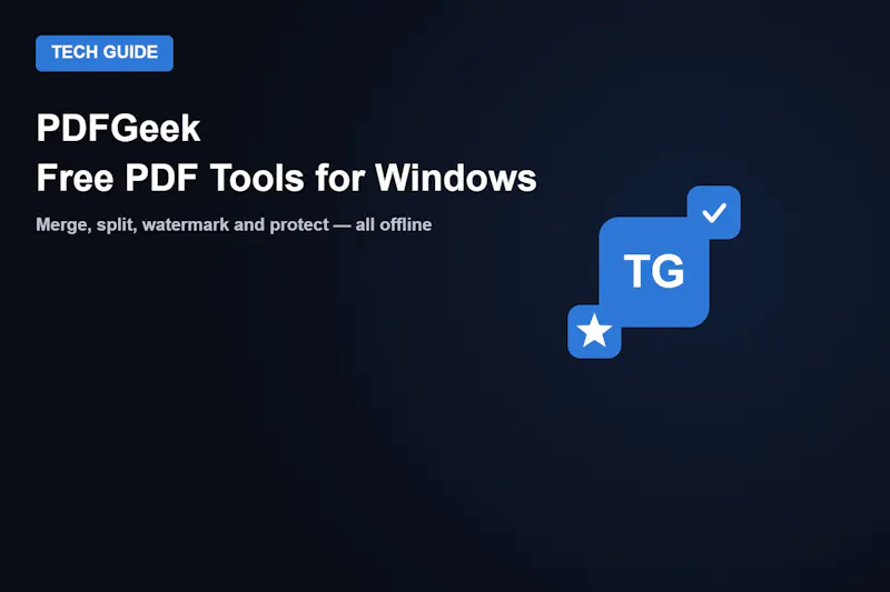 PDFGeek screenshot 2