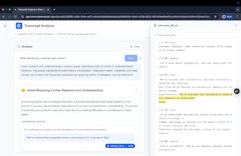 Transcript Analyzer gallery image