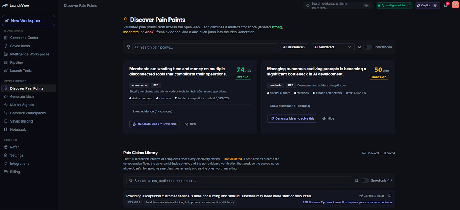 LaunchView  screenshot 3