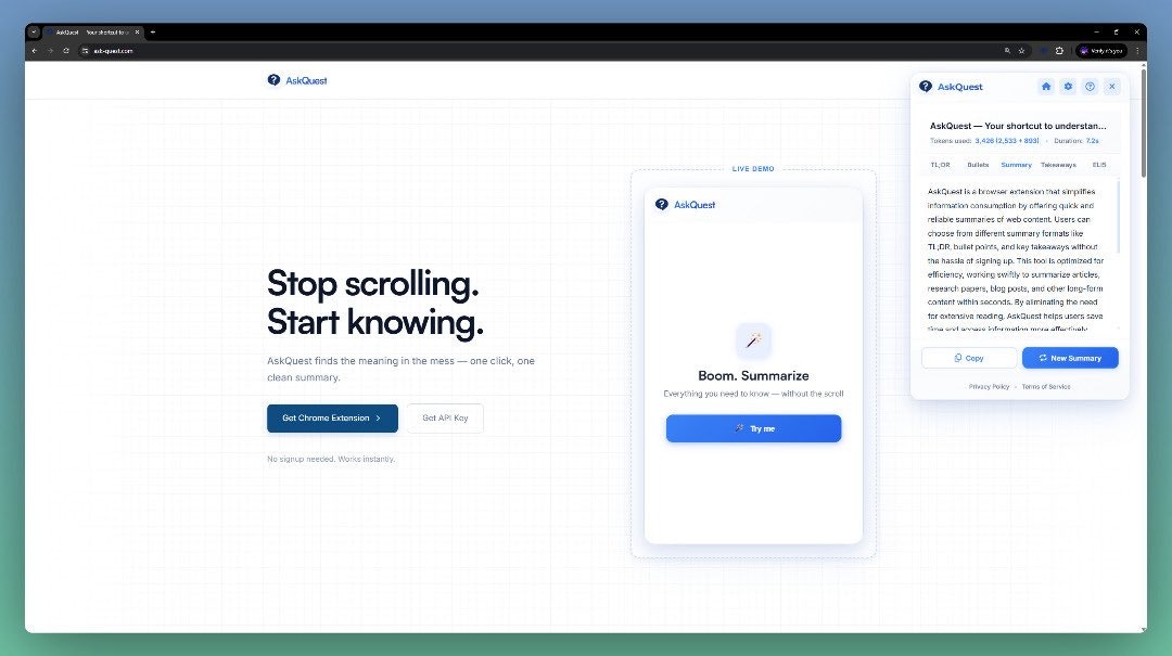 AskQuest - Screenshot 2 preview