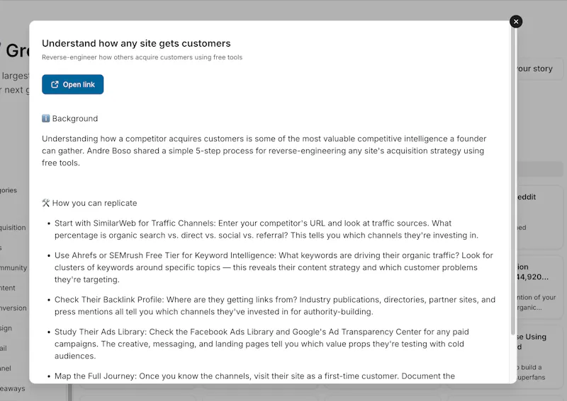 GrowthStash screenshot 2