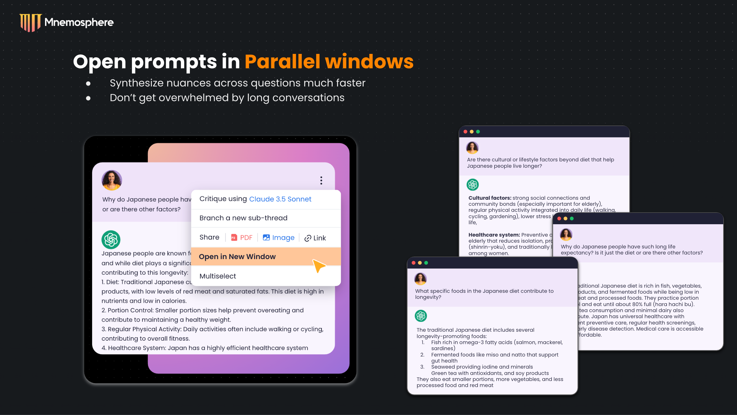 Mnemosfera AI - CHATGPT per alti performanti media 8