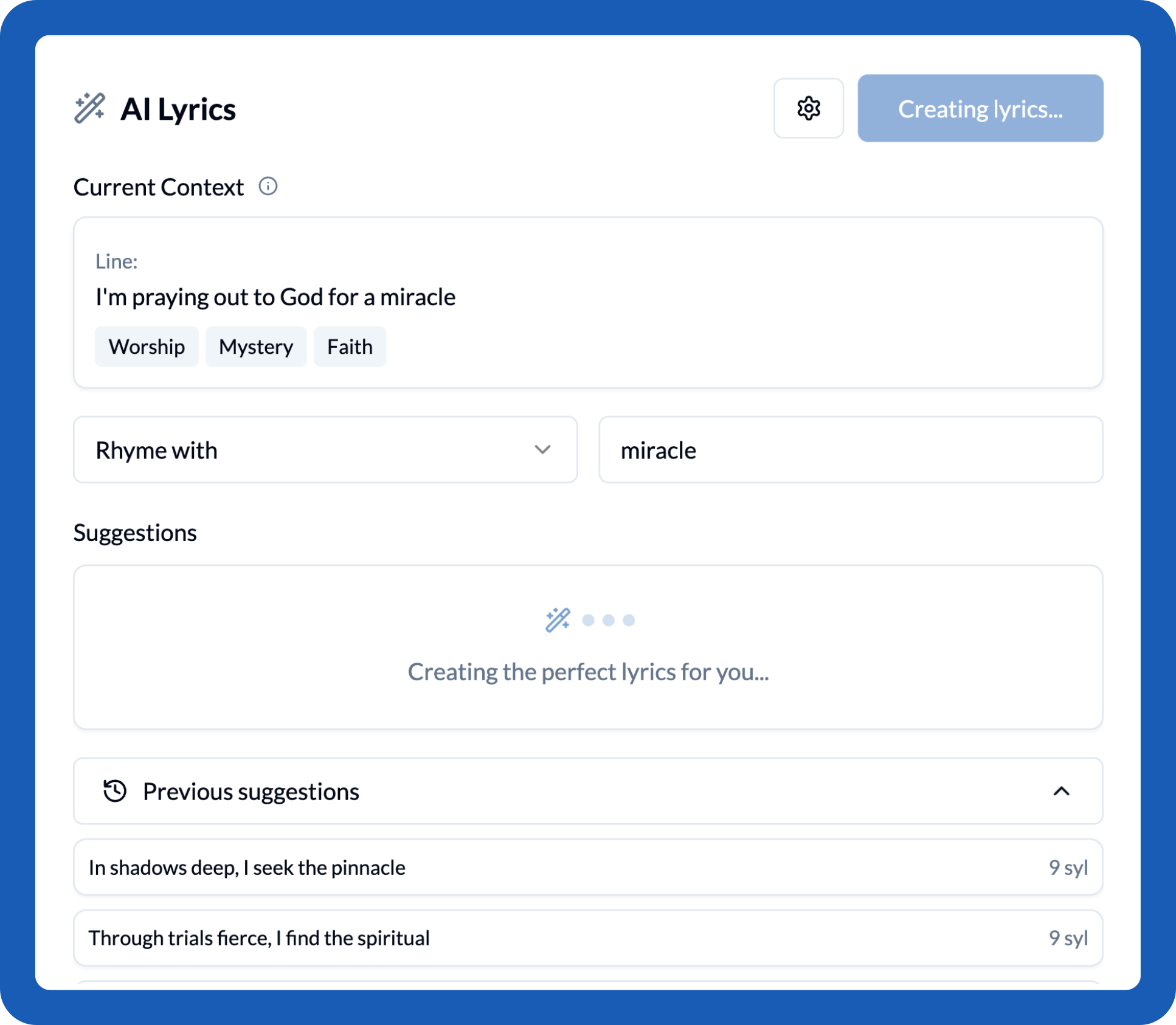 Lyrica - Screenshot 3 showing product features and functionality