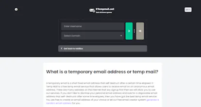 Disposable Temporary Email Address gallery image