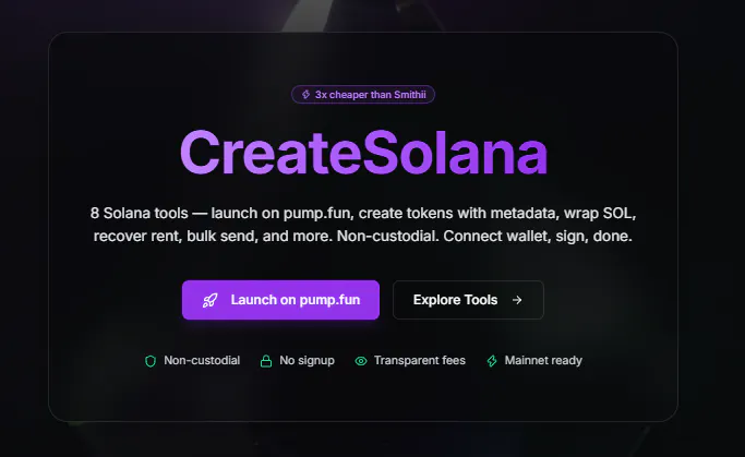 CreateSolana gallery image