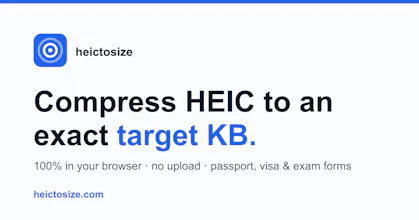HEIC To Size gallery image