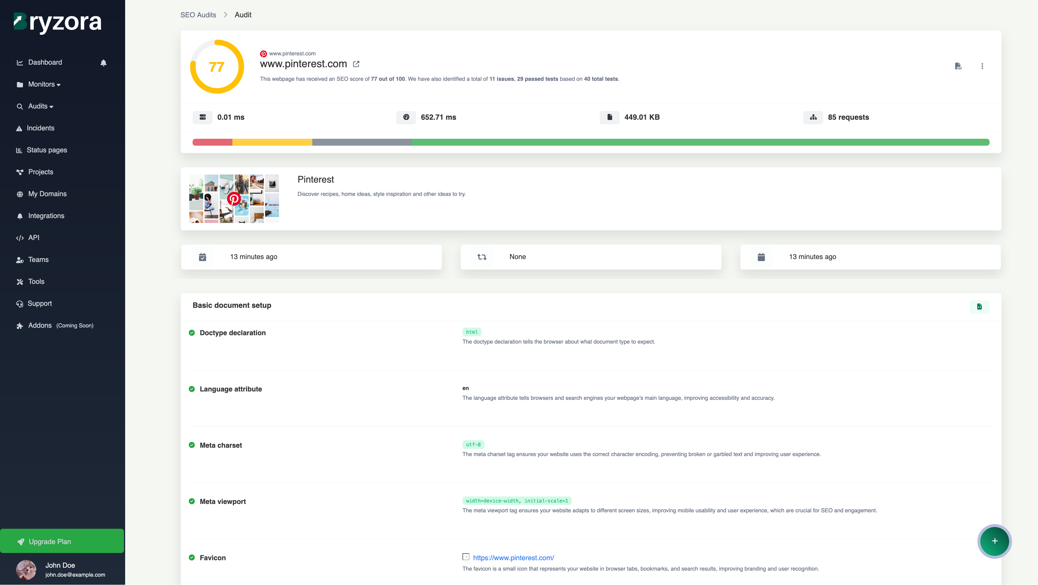 BryZora Uptime Monitoring Services media 3
