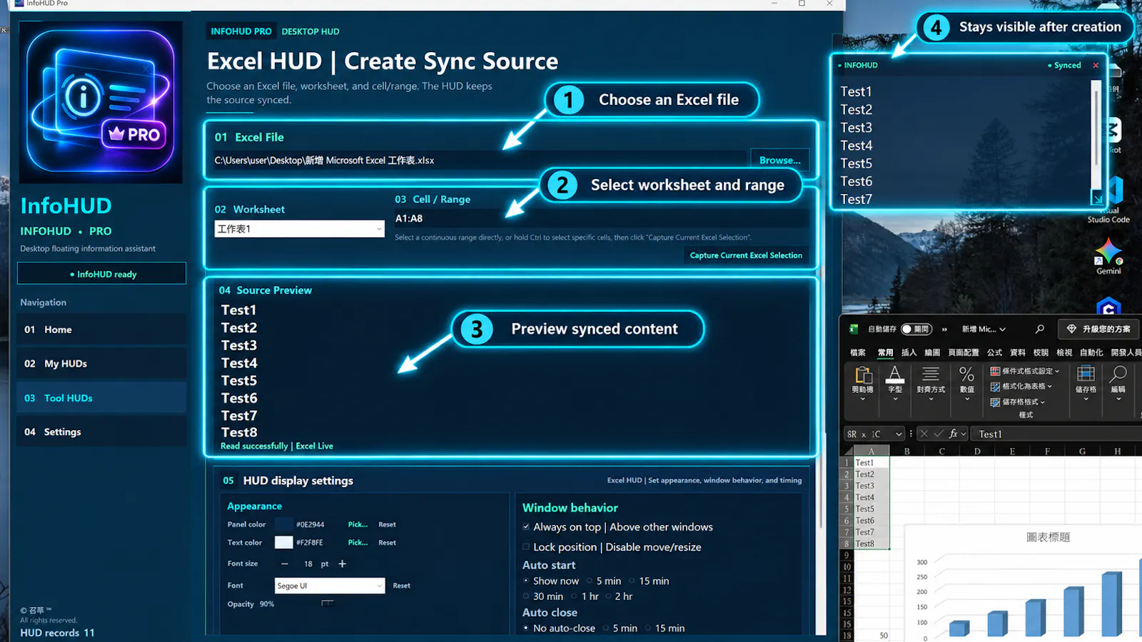 InfoHUD Pro v1.1 screenshot 2