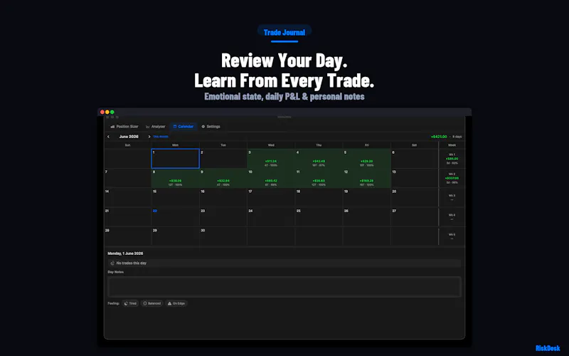 RiskDesk screenshot 12