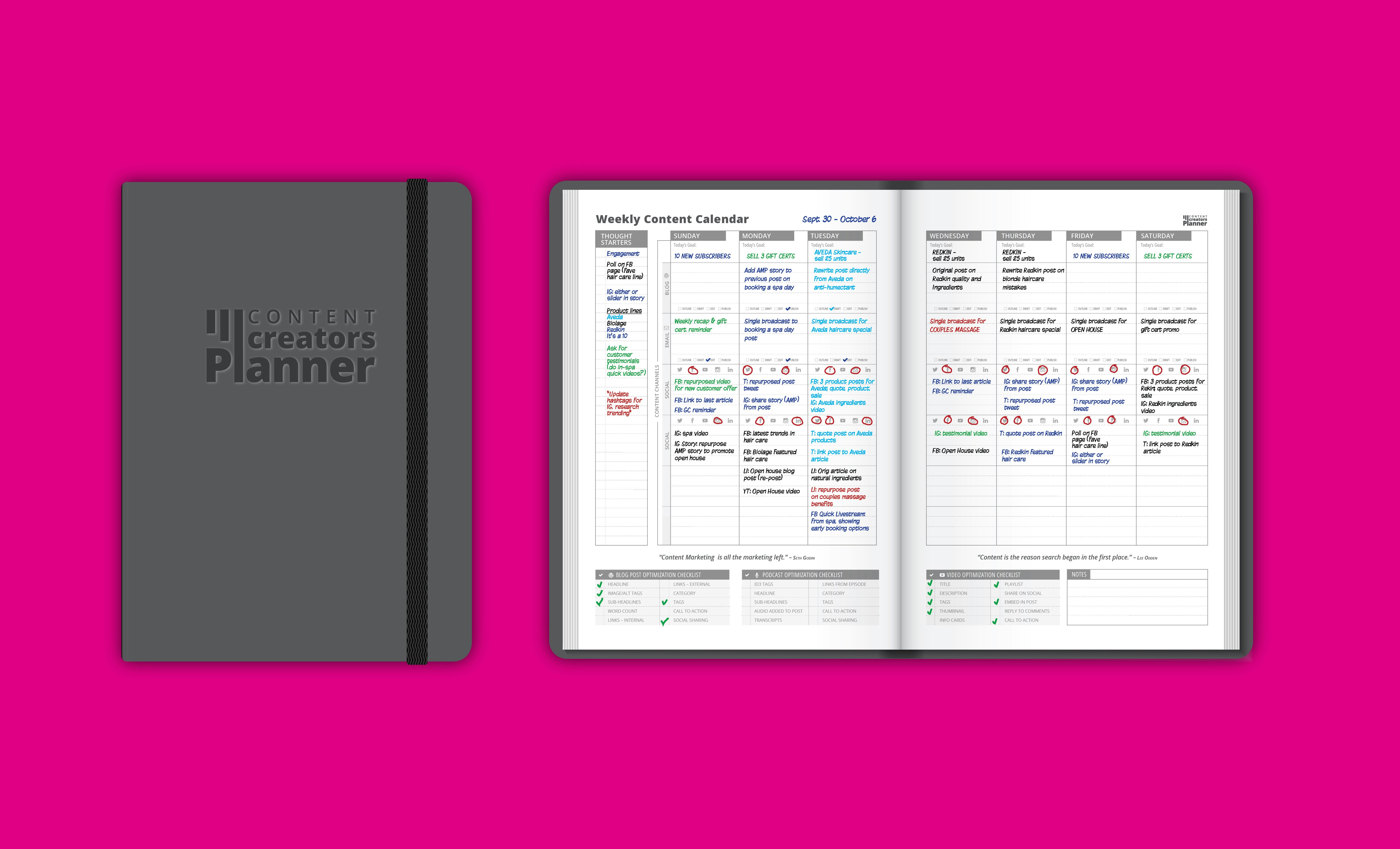 Content Creators Planner gallery image