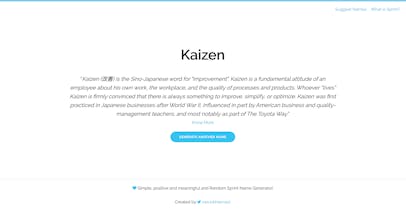 SprintName gallery image