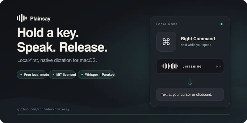 Plainsay screenshot 1