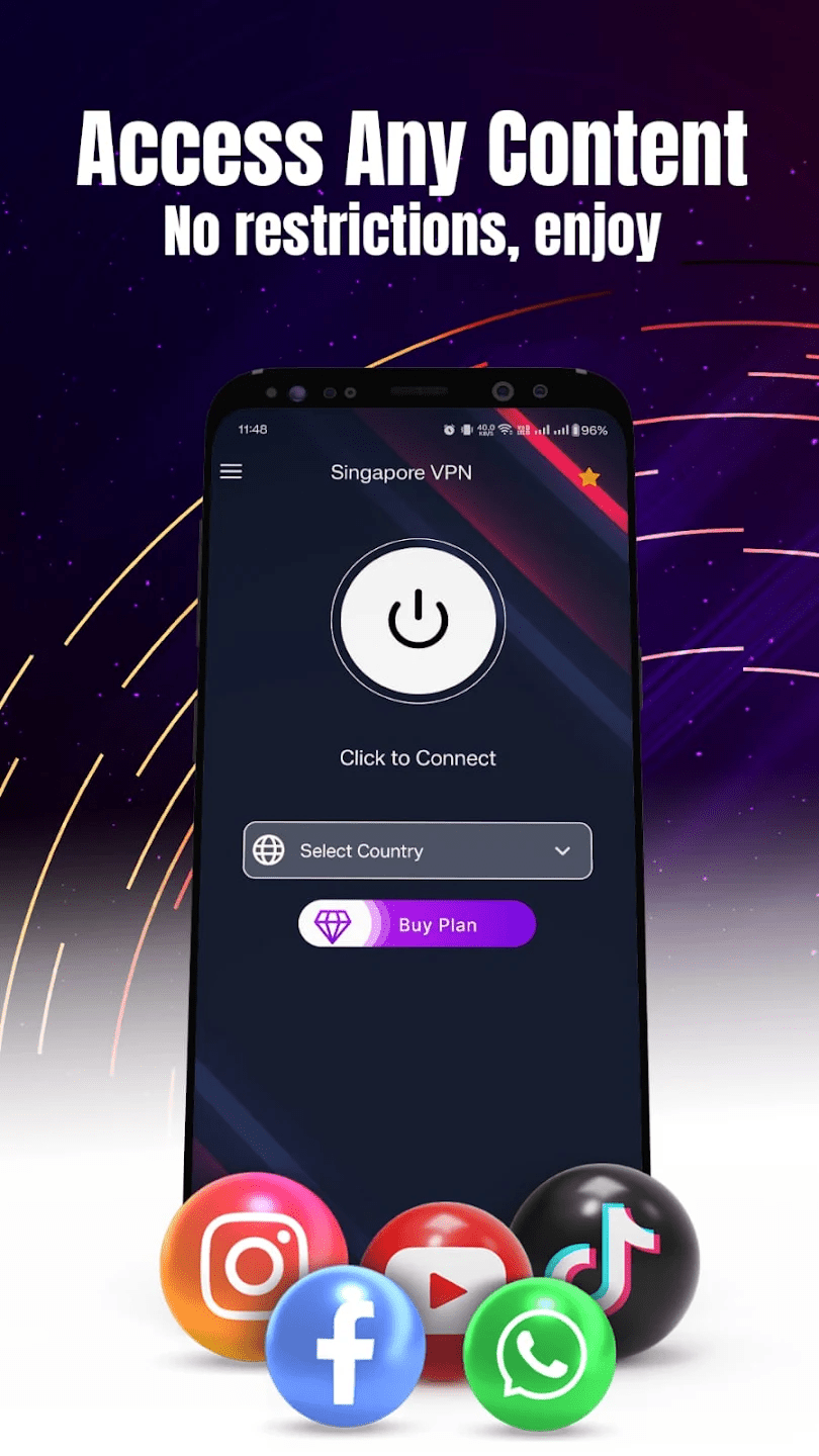 싱가포르 VPN- 마스터 VPN - 무료 싱가포르 VPN : 마스터 VPN 미디어 1