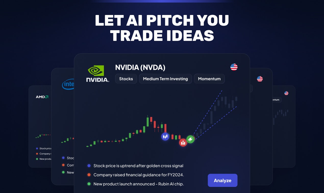 MarketAlerts.ai - AI分析师监视您的股票和推销贸易想法媒体3