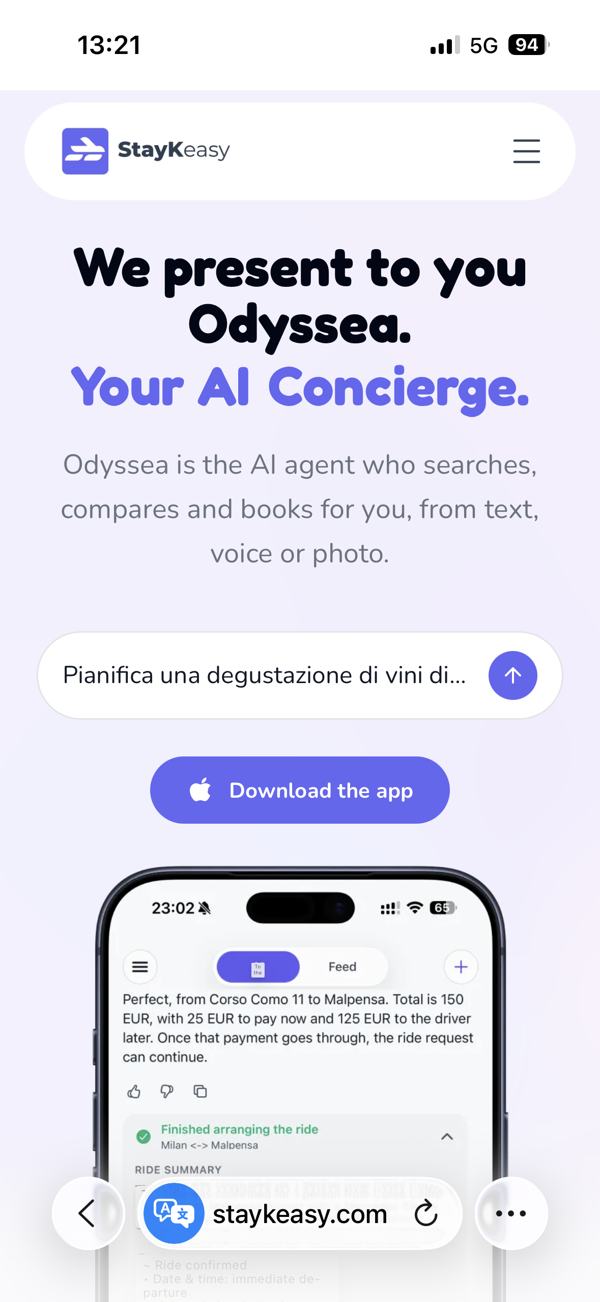 StayKeasy AI Transfers gallery image