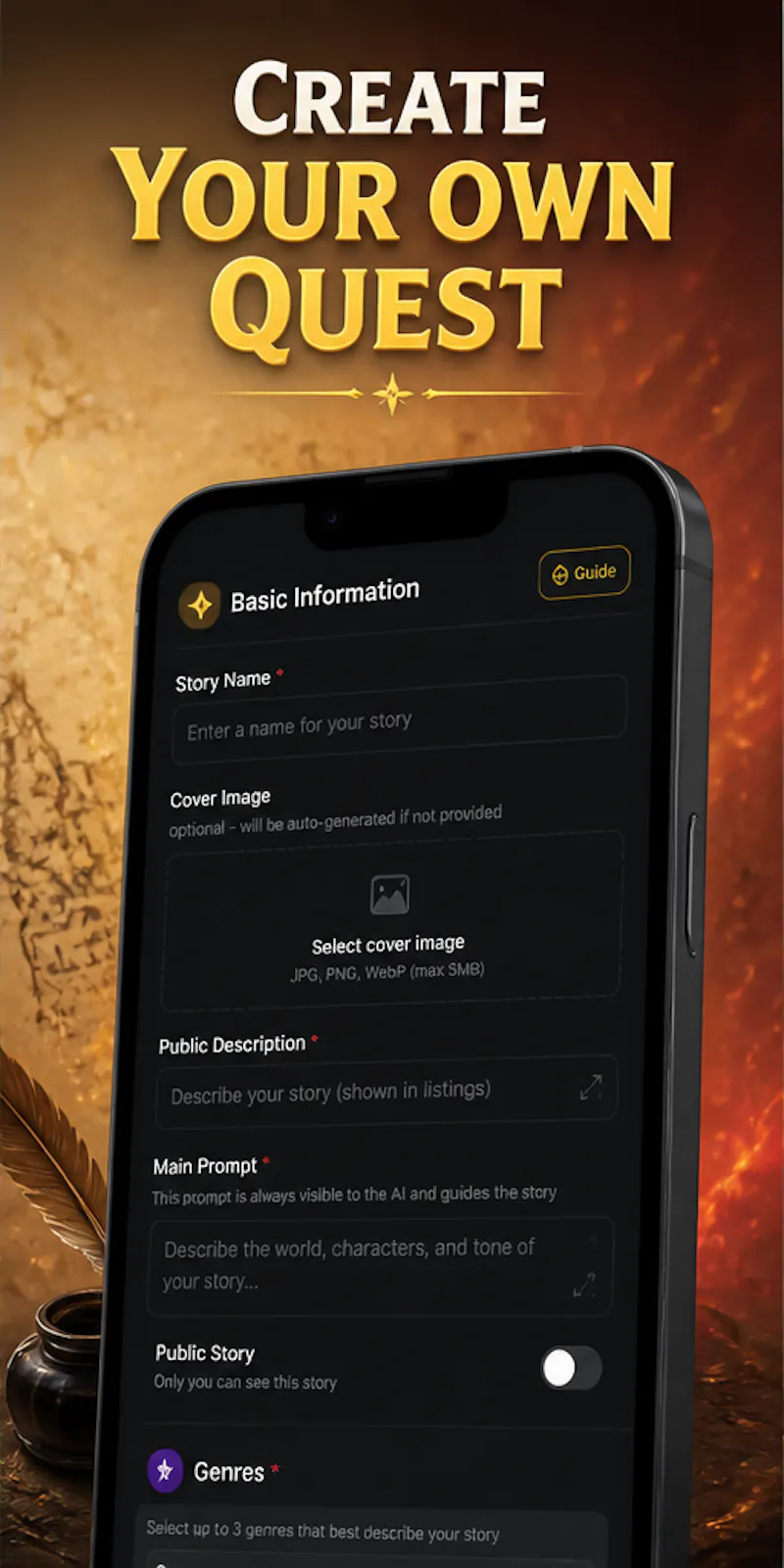 Tales RPG screenshot 1