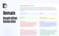 Domain Name Inspiration Generator