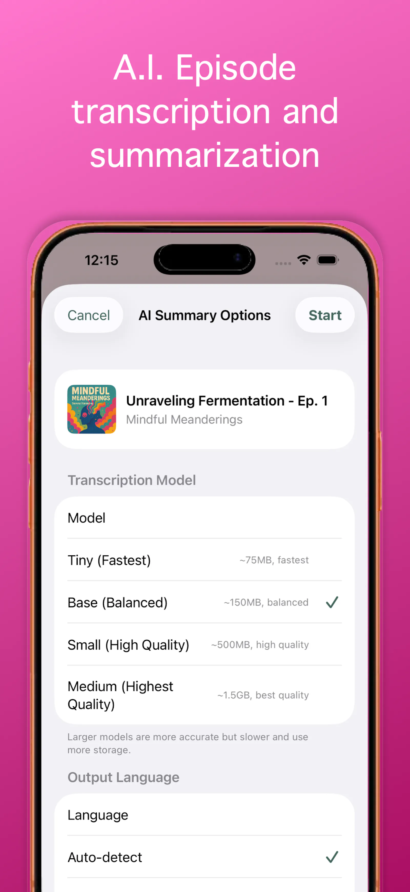 Podcast App screenshot 6
